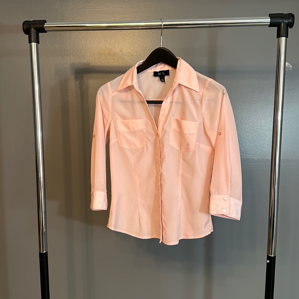 BCX fitted blouse. Size XS
